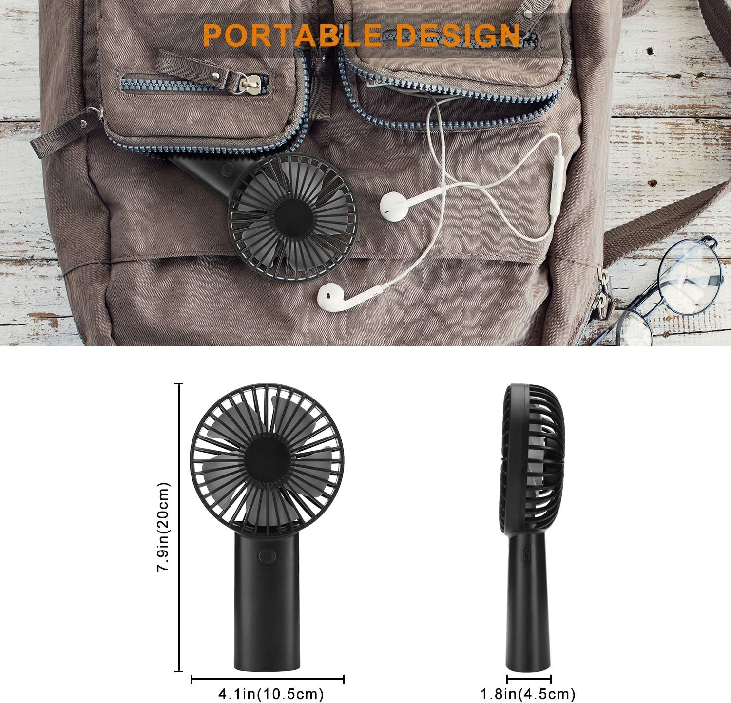 InstantCool HandHeld Portable Fan